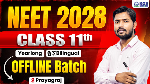 Class 11th Offline Yearlong Bilingual Batch Prayagraj NEET 2028