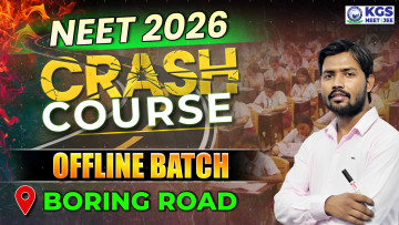 NEET 2026 Offline Crash Course Bilingual Batch - Boring Road